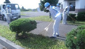 社会貢献活動 新十津川町道 草刈・清掃ボランティア活動